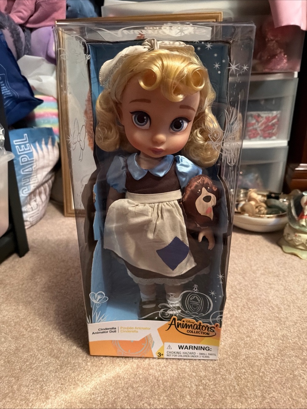 NIB Disney Animators' Collection Cinderella Doll.